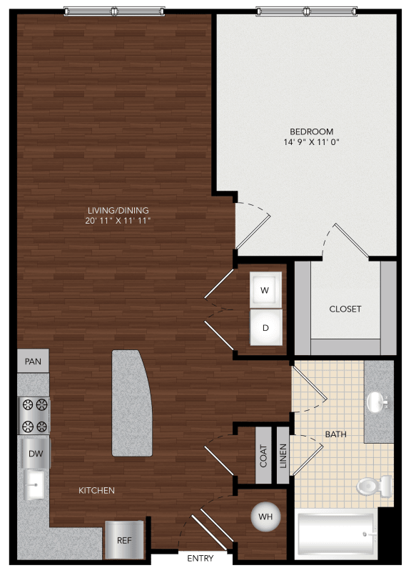 Floor Plans Tapestry Largo Station Apartments in Largo, MD